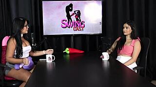 Karen gonçalves struggles with penetration but excels in bed with sheer red lingerie.