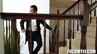 I fuck Reagan Foxx hard in the shadows, her big tits bouncing in POV