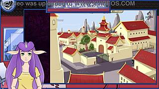 Avatar trainer unleashes monster on small tits in intense hentai