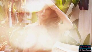 playboy delivers big boobs asian milf viviane leigh for us to admire