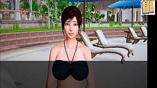 Erotic 3D Cartoon Anime Hentai Family Scene 165 with Detailed Actions and Roles.