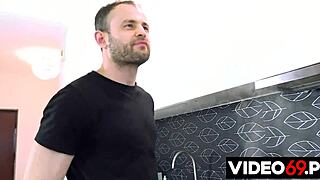 polskie porno - fishing trip turns into kitchen fun