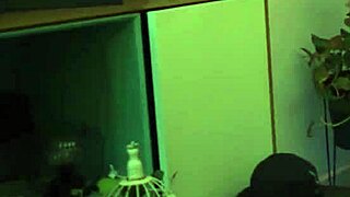 Nataly and Linda dancing and taking off clothes