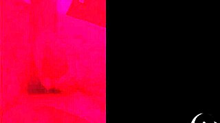 ebony wife teases with big tits and ass in cuckold scene