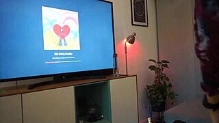 Nataly and Linda dancing and taking off clothes