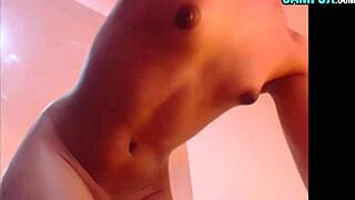 Small Tits Shemale Cum Show