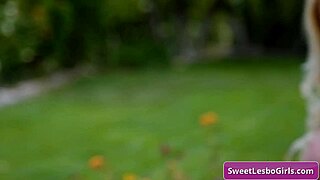 I love watching these natural busty blonde lesbians kiss and make out on the sofa