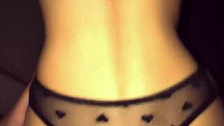 Old man fucks young beauty and cums on her tits and ass