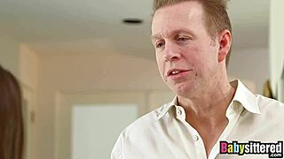 Cute teen caught masturbating and drilled hard in doggystyle! 😏