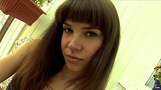 Beautiful Pornstar Anais Groped and Fingered Naked with Feather Touch