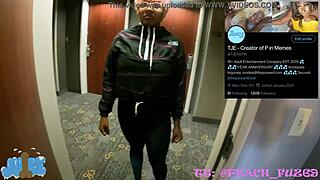 Big black cock dominates ratched maid in hotel room
