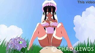 chi-chi's secret wedding version in the anime game