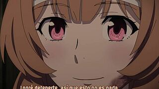 Overwhelming emotions in TNYNN episode 8, filled with intense hentai passion.