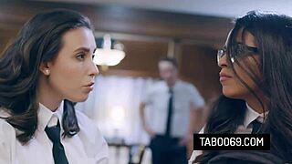 Casey Calvert asks stepbrother to join Vienna Black for fun