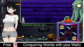 Exploring virtual worlds alongside your favorite anime waifu in an erotic game