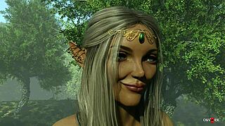 Wow, mysterious forest animation in free version!