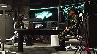 Ever seen a hot Japanese girl in cuffs getting deepthroated by a monster cock in a sci-fi bunker?