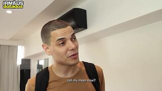Mature Guy Gives Bareback Ass to Stepson! Monster Cock Blowjob and Ass to Mouth.