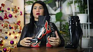 Leather Fetish Asmr By Dominafire!