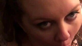 Slut Whore Sucks And Gets Face Fucked With Cumshot On Face By Stranger