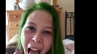 Want to see this latina sucking cock on web chat?