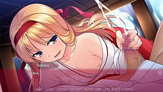 josou shinwa subaru's first sex scene with handjob and cumshot