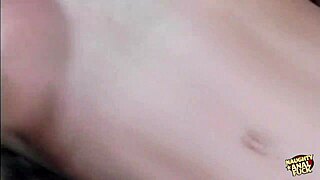 watch this bombastic chick get spitroasted and double penetrated in threesome