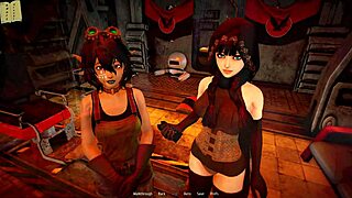 in the harem hotel game, episode 413 features fat curvy anime girls with big tits and boobs