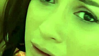 sexy striptease leads to wet blowjob and fuck in pov video with italian