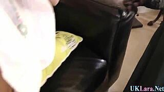 Tongued Euro Slut Fucked