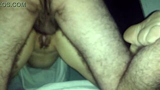 sexy amateur on all fours takes it deep in her shaved pussy and ass 😈