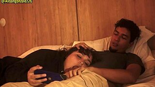 Damn! Hermanastra Sucks Me Off While Watching Netflix!