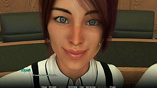 3D game with big tits and cum inside the pussy