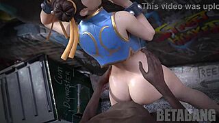 Ever seen Chun Li banging like a total slut in Fortnite clips?