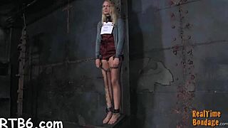 Hot Babe Gets Her Smooth Ass Whipped Durin’ Rough Play