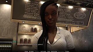 Beautiful woman gets cum inside her vagina in this video game
