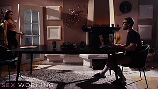 That sexy czech siren alyssa bounty gives passionate blowjobs and licks pussy to orgasm