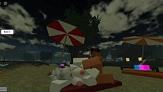 Hey babe, watch this cute milf jump my dick hard, wanna join?