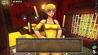 Femdom In Hornycraft Gets Cum On Face