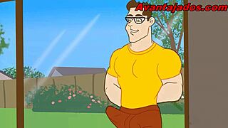 Hey, check out this gay cartoon with the passive black guy
