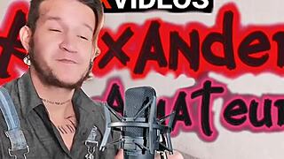 el chacal colombiano gave a hot groping to the passive guy, making him moan with pleasure in this first part