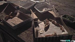 i'm the bisexual milf mona azar in this threesome with my stepson nathan and gizelle blanco, it's so hot.