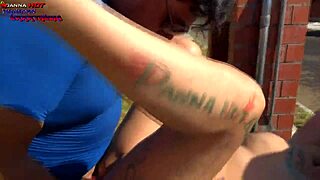 danna begs two fat guys for street fucking part 3