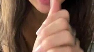 Susy Gala gives horny jerk off instructions with titjob and dildo