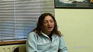 wow, her first time doing porn is so hot! 😳