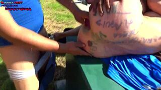 danna begs two fat guys for street fucking part 3