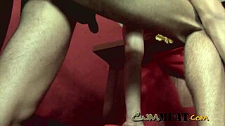 Young Latino Duo Ends Party with Intense Backdoor Action