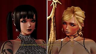 pale carnations features outdoor bdsm fingering and masturbation in anime style