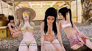 Just chillin’ at Harem Hotel 389, playin’ games and havin’ fun with the crew.