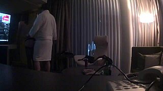 Me and my petite 18+ friend spying on the old man together